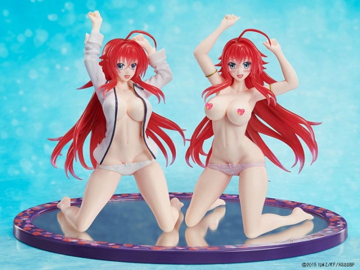 High School DxD BorN Statue 1/10 Rias Gremory Seduction & SUPER Seduction Ver. DX Figure 2 12 cm