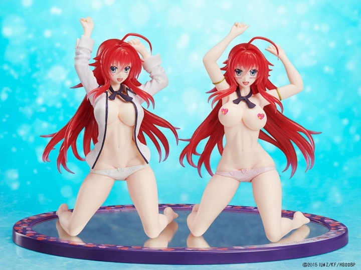 High School DxD BorN Statue 1/10 Rias Gremory Seduction & SUPER Seduction Ver. DX Figure 2 12 cm