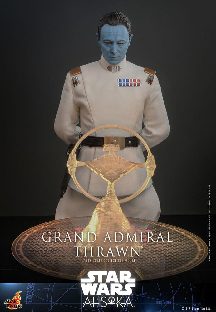 Star Wars: Ahsoka Action Figure 1/6 Grand Admiral Thrawn 32 cm