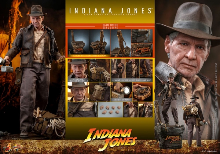 Indiana Jones Movie Masterpiece Action Figure 1/6 Indiana Jones (Deluxe Version) 30 cm