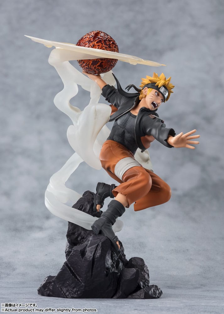 Naruto Figuarts ZERO Extra Battle Naruto Uzumaki-Sage Art: Lava Release Rasenshuriken 24 cm