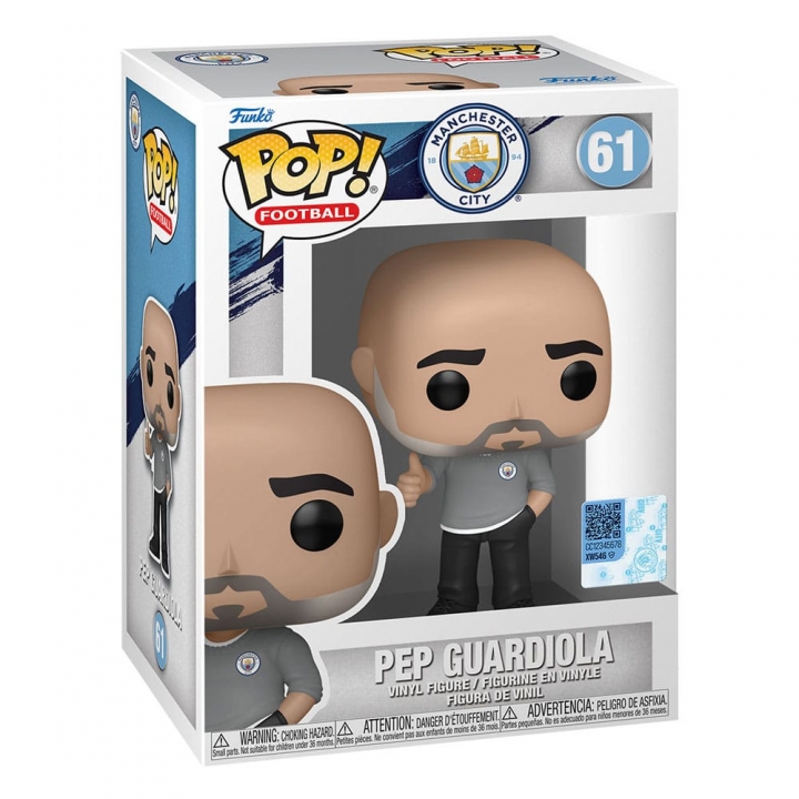 EFL POP! Football Vinyl Figure ManCity - Pep Guardiola / Erling Haaland 9 cm