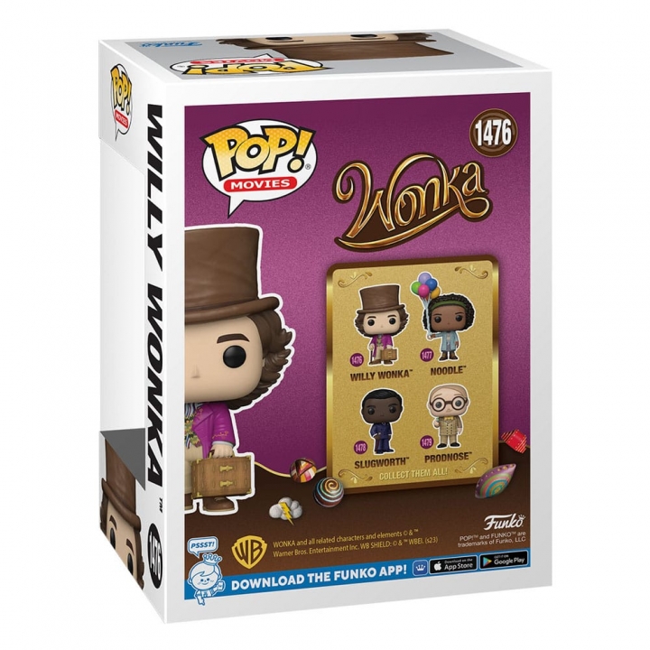 Willy Wonka & the Chocolate Factory POP! Movies Vinyl Figure 9 cm