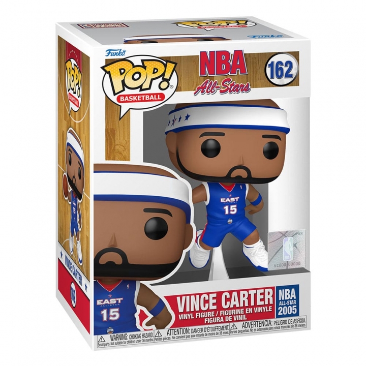 NBA Legends POP! Sports Vinyl Figure Carter / Chamberlain / Rodman / Iverson / Nowitzki 9 cm