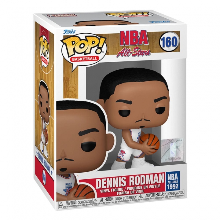 NBA Legends POP! Sports Vinyl Figure Carter / Chamberlain / Rodman / Iverson / Nowitzki 9 cm