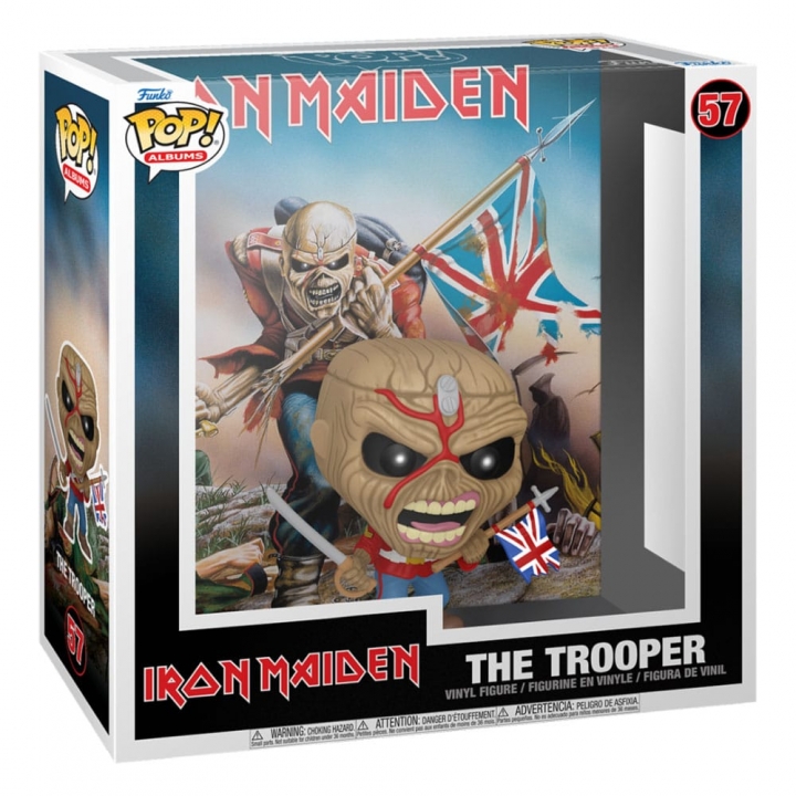 Iron Maiden POP! Albums Vinyl Figure The Trooper 9 cm