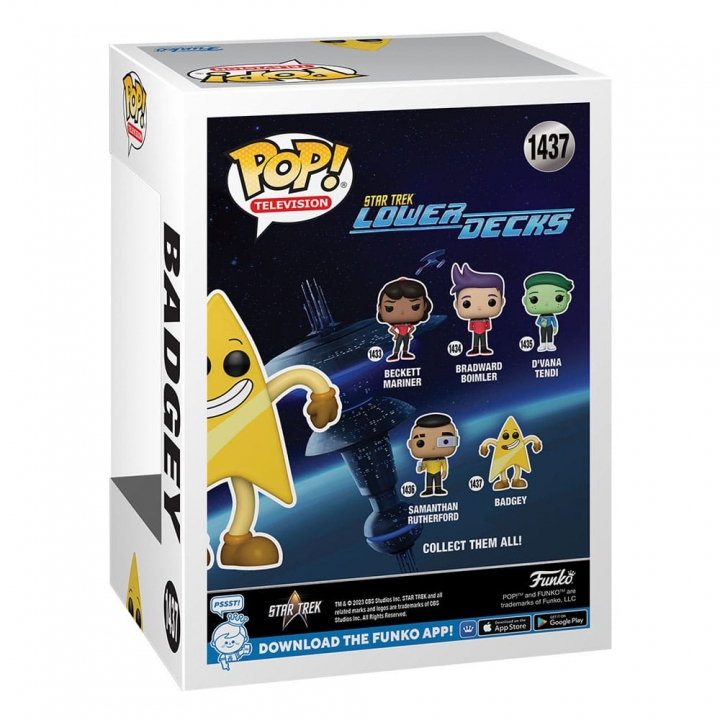 Star Trek Lower Decks POP! TV Vinyl Figure Bradward / D'Vana / Samanthan / Beckett / Badgey 9 cm