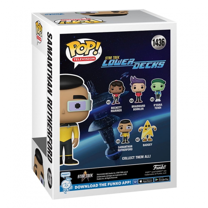 Star Trek Lower Decks POP! TV Vinyl Figure Bradward / D'Vana / Samanthan / Beckett / Badgey 9 cm