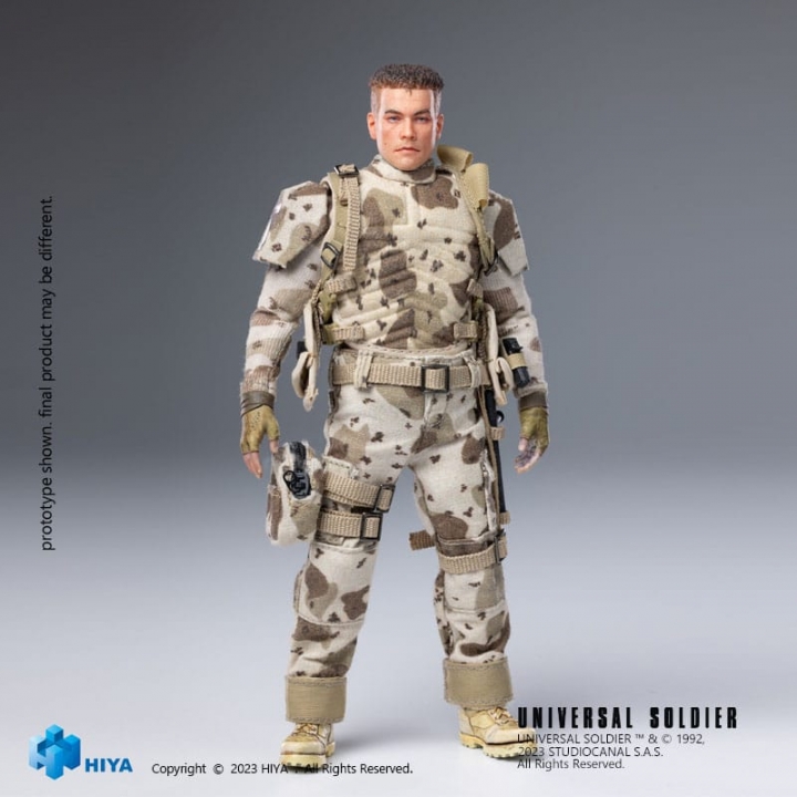 Universal Soldier Exquisite Super Series Actionfigur 1/12 Luc Deveraux 16 cm