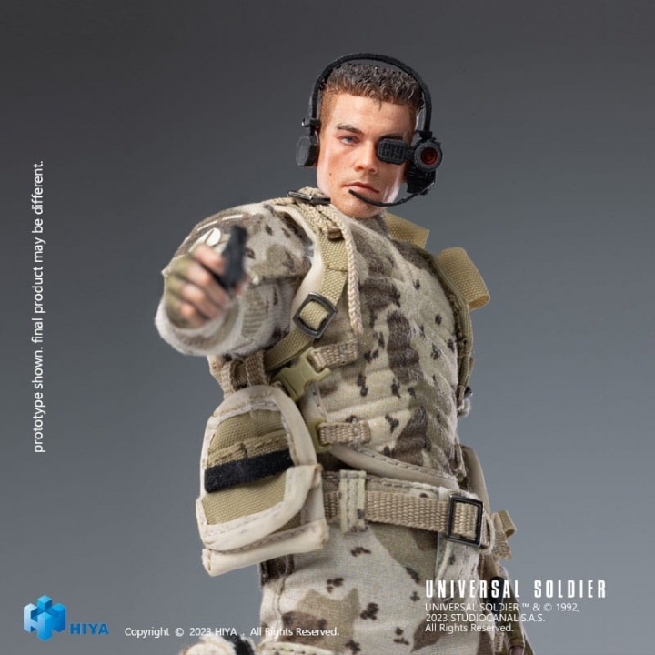 Universal Soldier Exquisite Super Series Actionfigur 1/12 Luc Deveraux 16 cm