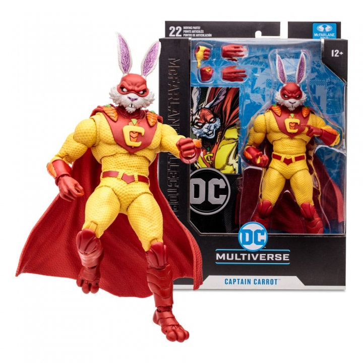 DC Collector Action Figure Captain Carrot / Batman / Superman 18 cm