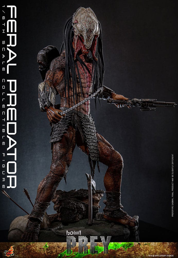 Prey Action Figure 1/6 Feral Predator 37 cm