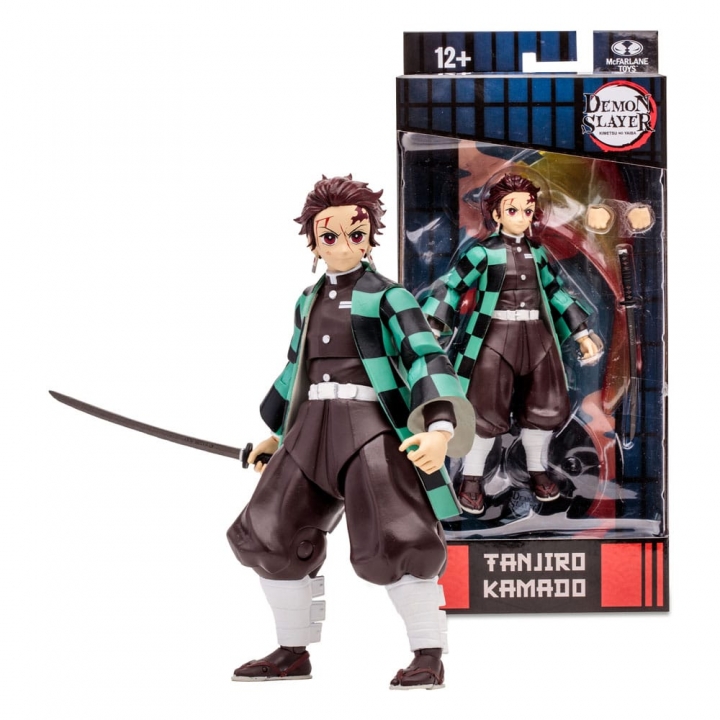 Demon Slayer: Action Figure Hashibira Inosuke / Kyojuro Rengoku / Tanjiro Kamado 18 cm