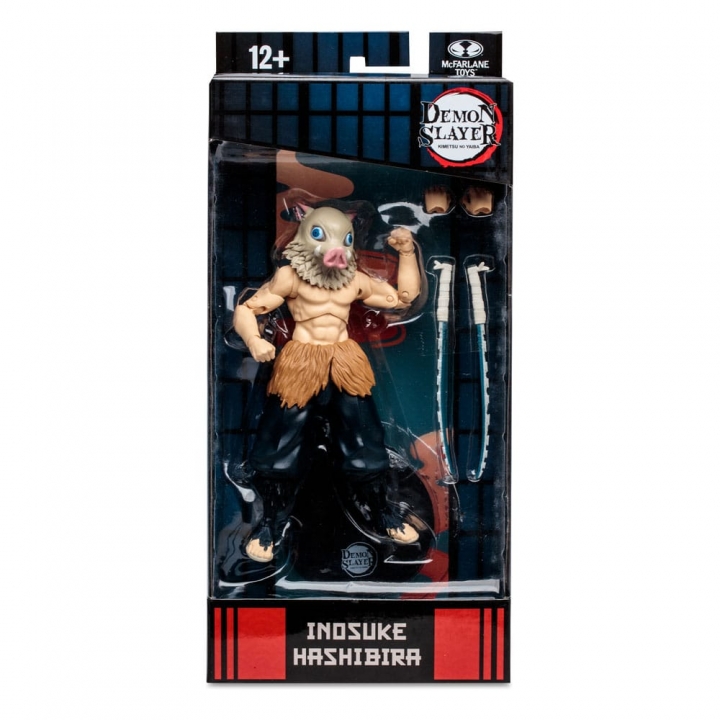 Demon Slayer: Action Figure Hashibira Inosuke / Kyojuro Rengoku / Tanjiro Kamado 18 cm