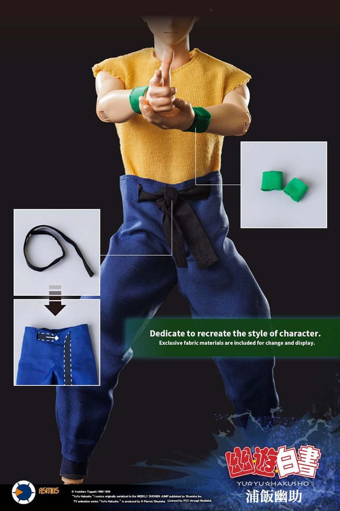 Yu Yu Hakusho Action Figure 1/6 Yusuke Urameshi (Luxury Version) 30 cm