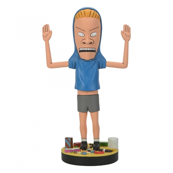 Beavis & Butthead Head Knocker Bobble-Head Butt-Head / Beavis / Cornholio 18 cm