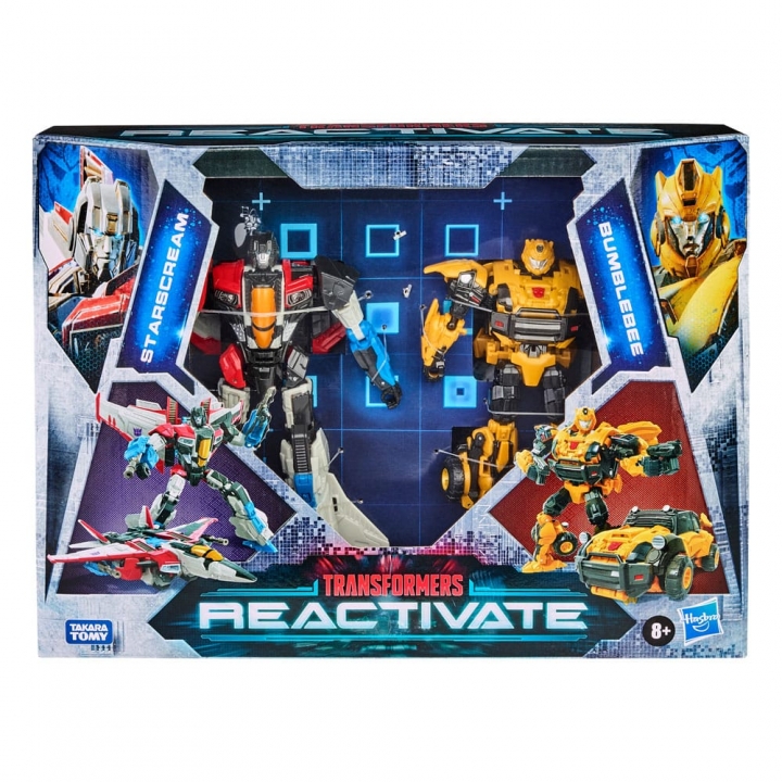 Transformers: Reactivate Action Figure 2-Pack Bumblebee & Starscream 16 cm