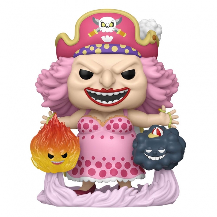 One Piece Super Sized POP! Animation Vinyl Figure Big Mom w/Homies 15 cm