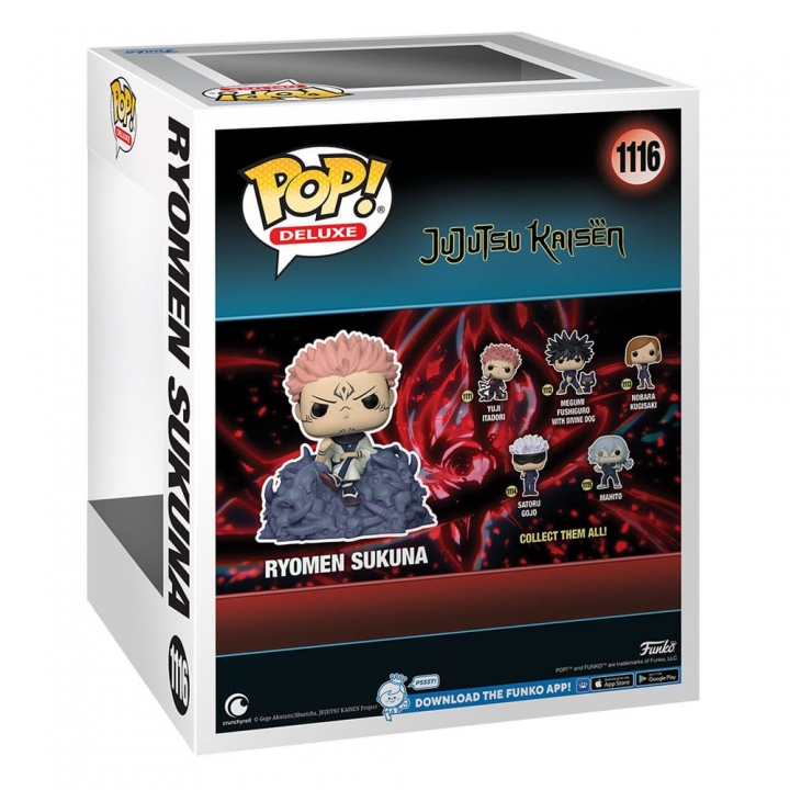 Jujutsu Kaisen POP! Deluxe Vinyl Figure Sukuna (GW) 9 cm