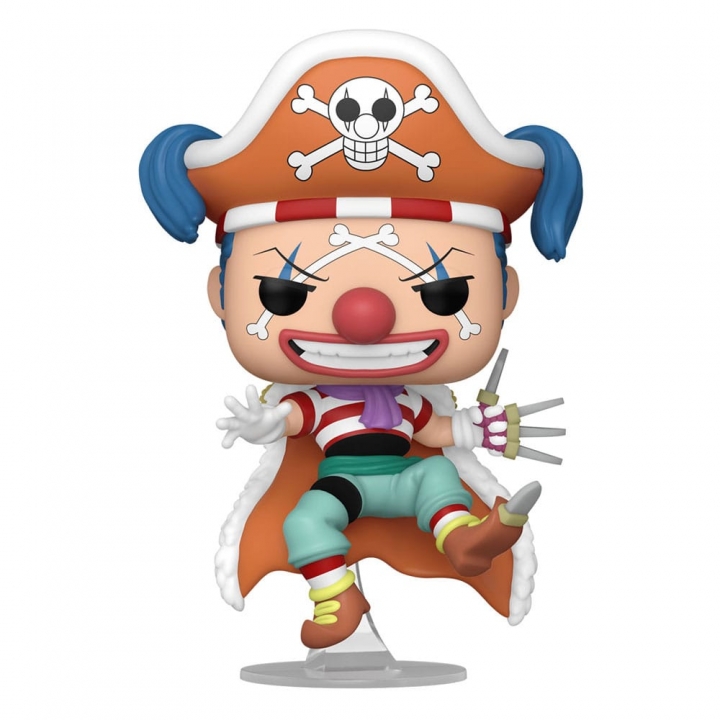 One Piece POP! Animation Vinyl Figures Buggy the Clown / Oden 9 cm