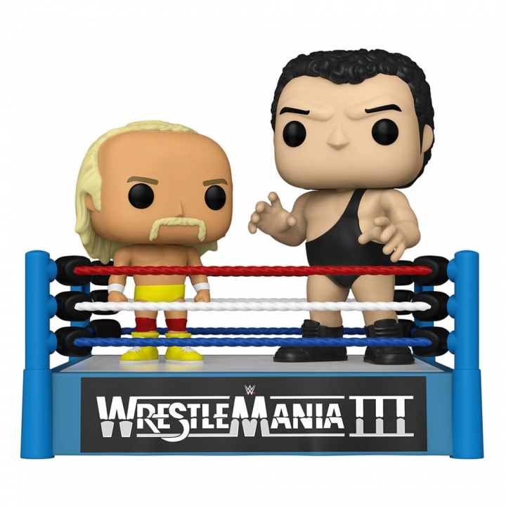 WWE POP! Moment Vinyl Figures Hulk vs Andre the Giant 9 cm