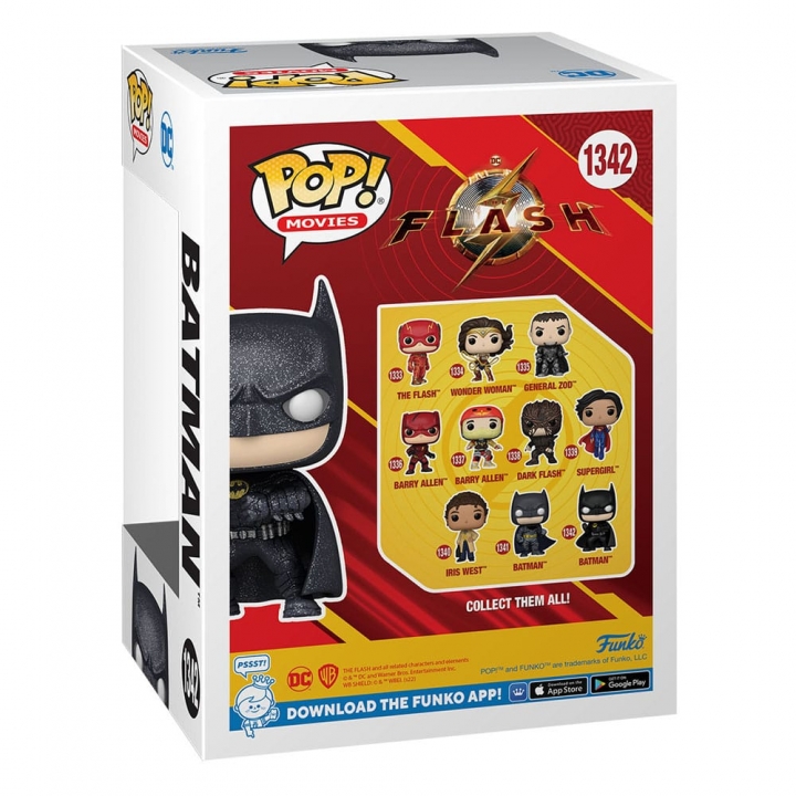 The Flash POP! Movies Vinyl Figure Batman / Flash 9 cm