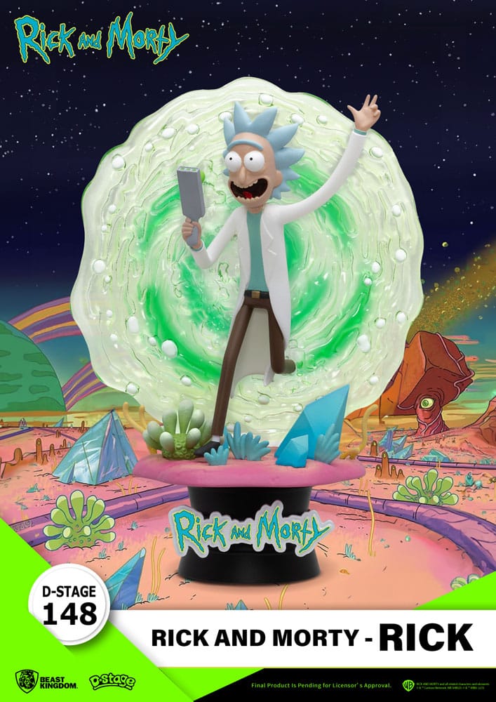 Rick & Morty D-Stage PVC Diorama Rick / Morty 14 cm