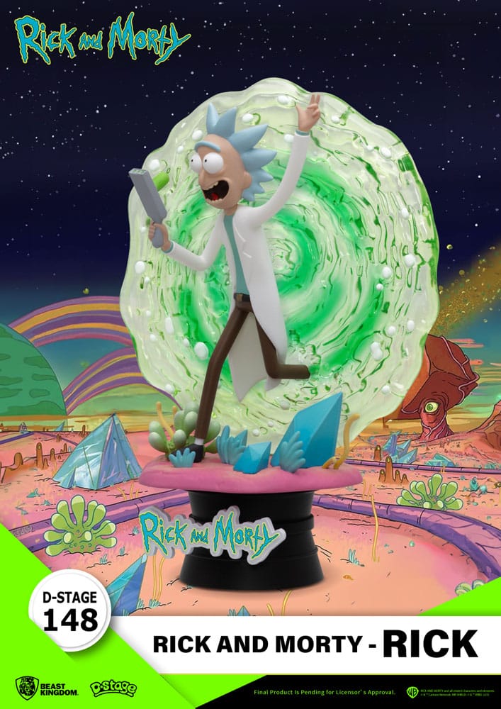 Rick & Morty D-Stage PVC Diorama Rick / Morty 14 cm