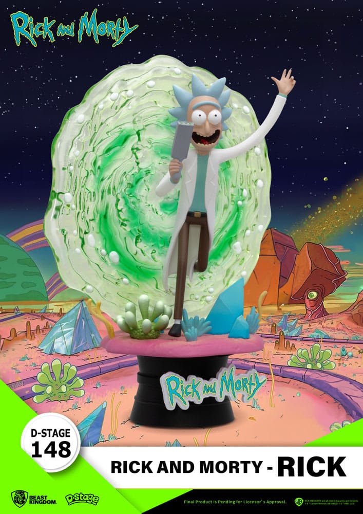 Rick & Morty D-Stage PVC Diorama Rick / Morty 14 cm