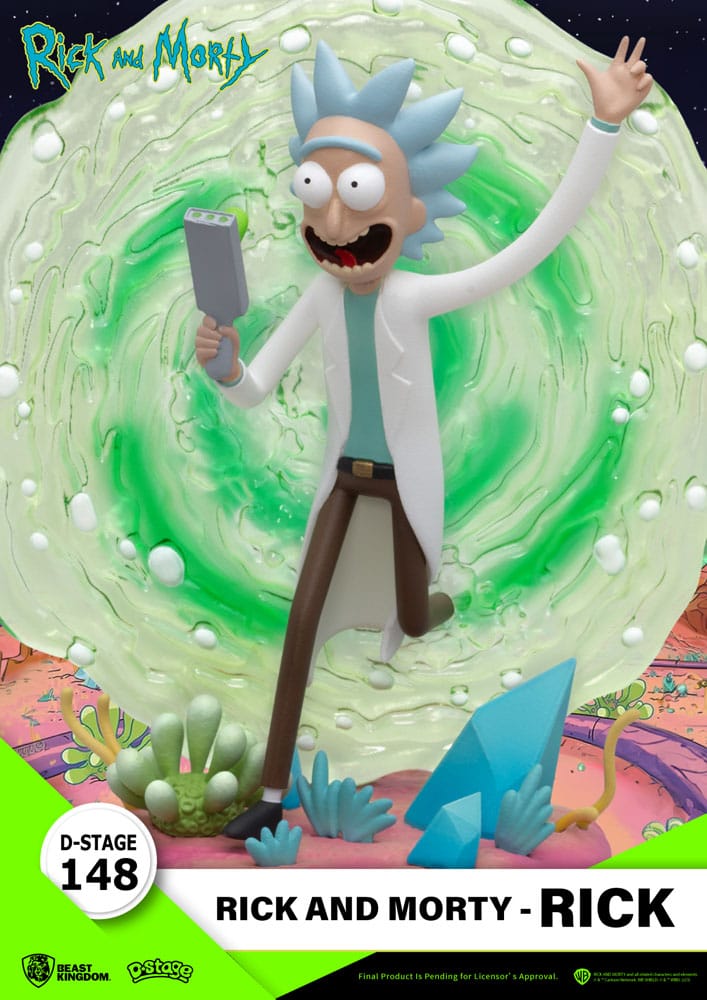 Rick & Morty D-Stage PVC Diorama Rick / Morty 14 cm