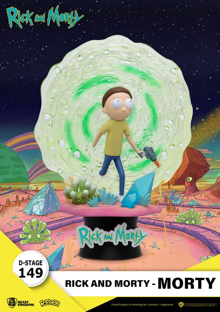 Rick & Morty D-Stage PVC Diorama Rick / Morty 14 cm