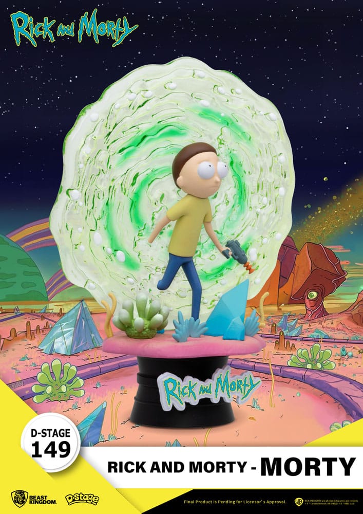 Rick & Morty D-Stage PVC Diorama Rick / Morty 14 cm