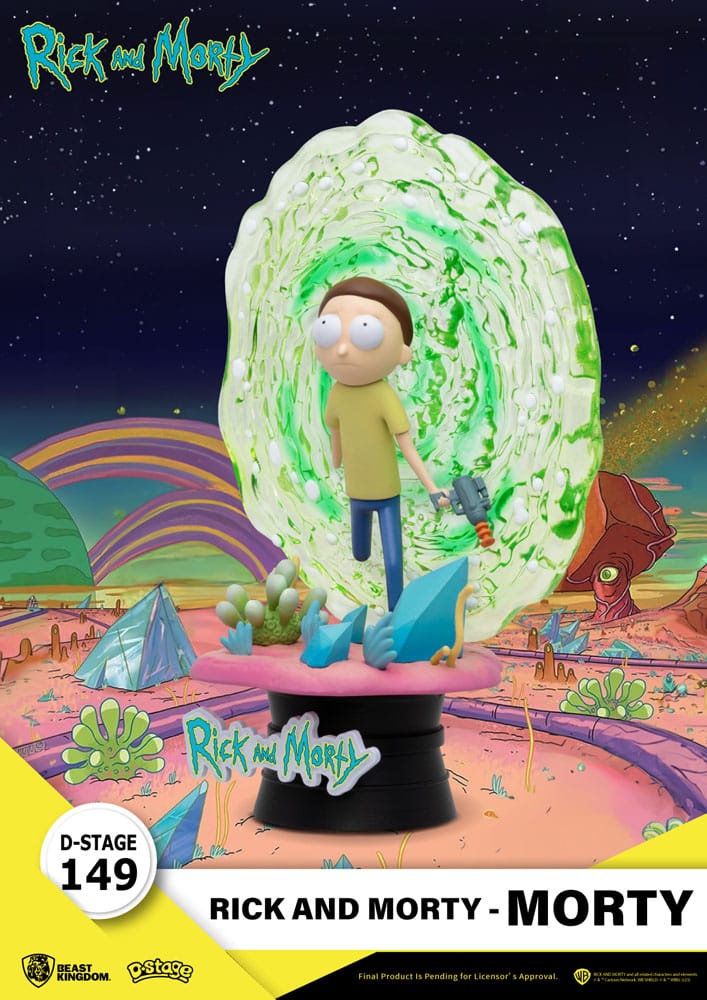 Rick & Morty D-Stage PVC Diorama Rick / Morty 14 cm