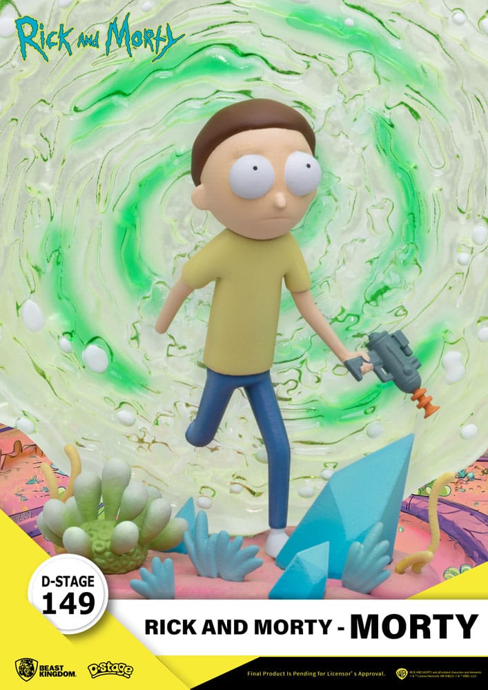 Rick & Morty D-Stage PVC Diorama Rick / Morty 14 cm