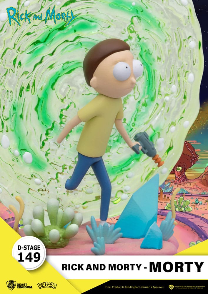 Rick & Morty D-Stage PVC Diorama Rick / Morty 14 cm