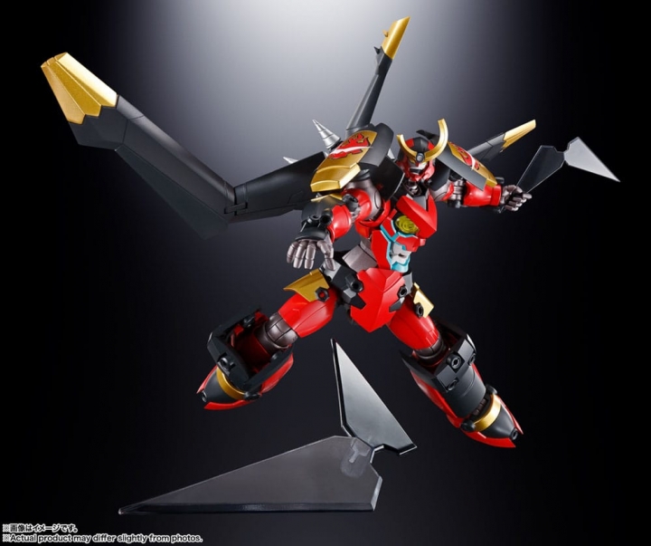 Tengen Toppa Gurren Lagann Soul of Chogokin Diecast GX-107 Gurren Lagann & Giga Drill Set 18 cm