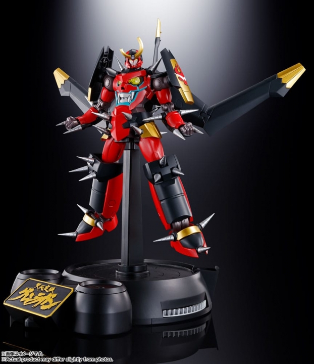 Tengen Toppa Gurren Lagann Soul of Chogokin Diecast GX-107 Gurren Lagann & Giga Drill Set 18 cm