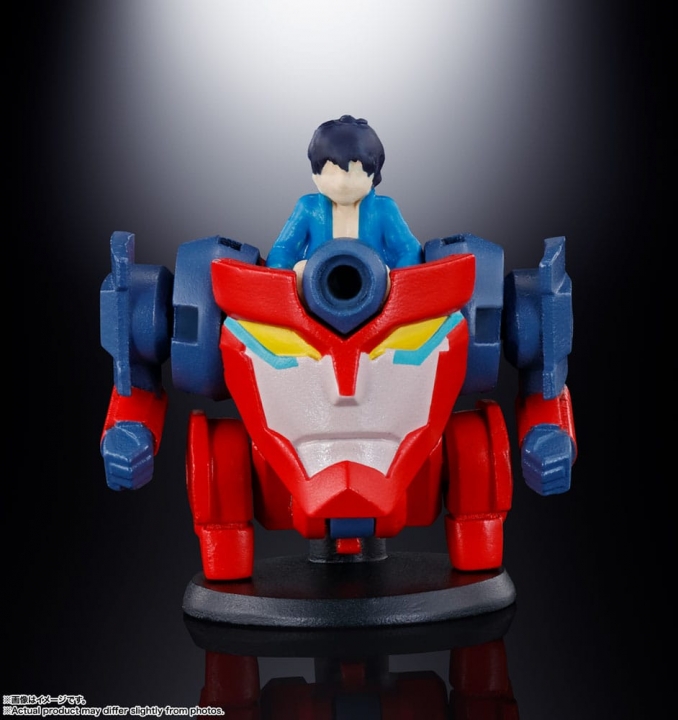 Tengen Toppa Gurren Lagann Soul of Chogokin Diecast GX-107 Gurren Lagann & Giga Drill Set 18 cm