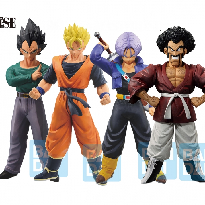 Dragon Ball Z: Ichibansho Figure Mr. Satan / Trunks / Gohan / Vegeta 23-24-27 cm