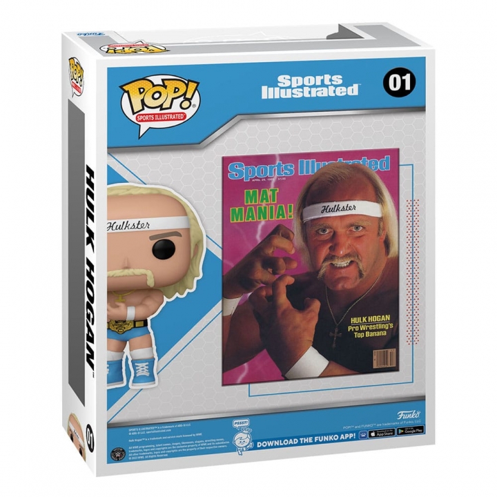 WWE Sport Illustrated Magazine Cover POP! Vinyl Figure Hulkster 9 cm