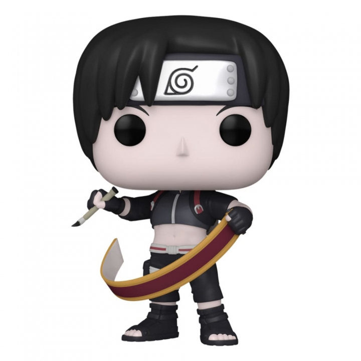 Naruto Pop! Animation Vinyl Figure Konan / Kakuzu / Ino / Sai / Choji / Shino 9 cm