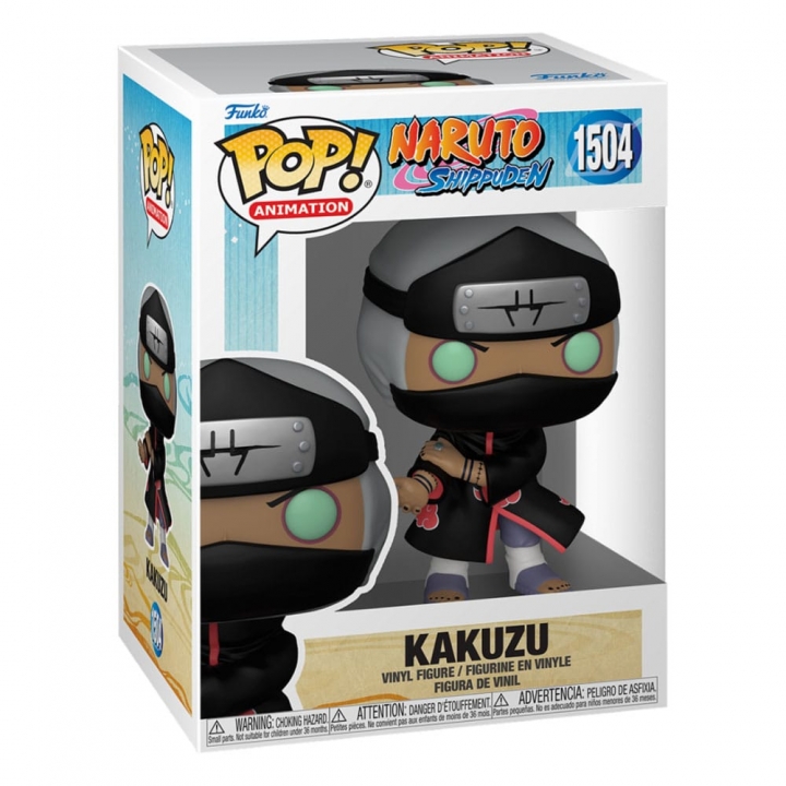 Naruto Pop! Animation Vinyl Figure Konan / Kakuzu / Ino / Sai / Choji / Shino 9 cm