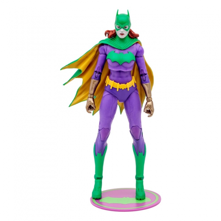 DC Multiverse Action Figure Batgirl Jokerized Three Jokers Gold Label 18 cm