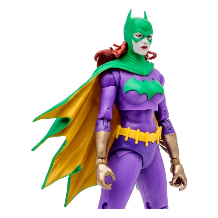 DC Multiverse Action Figure Batgirl Jokerized Three Jokers Gold Label 18 cm