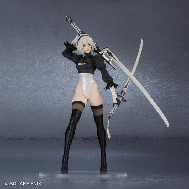 NieR:Automata PVC Statue 2B (YoRHa No. 2 Type B) Ver. 2.0 29 cm